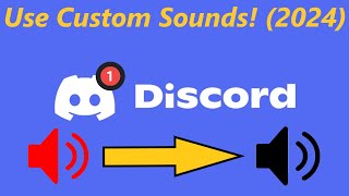 How to use Custom Discord Notification Sounds 2024 [upl. by Millar]