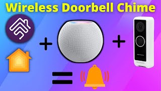 Use an Apple HomePod Mini as a wireless doorbell for UniFi G4 Doorbell shorts [upl. by Vale265]