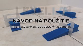 Návod na použitie leveling system LEVELLO ® [upl. by Troc]