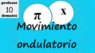 Movimiento ondulatorio Distancia entre dos puntos apartado a [upl. by Francoise]