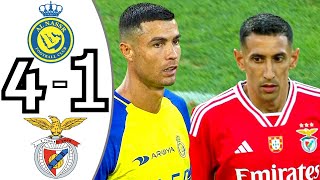 Al Nasr vs Benfica4x1 Al Nasr vs Benfica All Goals amp Highlights2024 [upl. by Ahset]