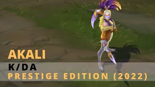 Prestige KDA vs KDA Akali Comparison  League of Legends [upl. by Asylla]