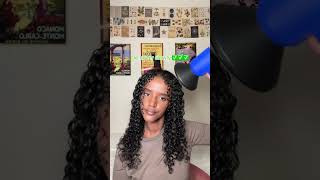 Diffusing curly hair 101 curlyhair [upl. by Adnauq]