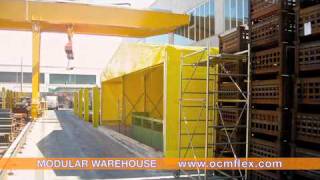 Temporary Warehousing Industrial Tents  Fixed  Retractable Freestanding Warehouses [upl. by Gignac]