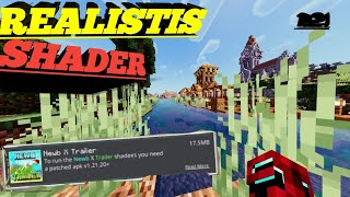 TOP 1 SHADERS MCPE 121 amp 120 REALISTIC TERBAIK  NewB Shadersrtx shaders minecraft [upl. by Cohlier210]