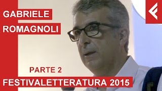 Gabriele Romagnoli quotSolo bagaglio a manoquot al Festivaletteratura  Parte 2 [upl. by Anayrb393]