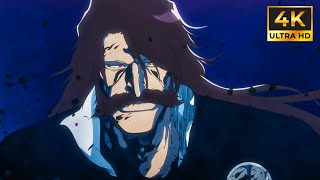 Yhwach vs Ichibei Final Fight 4k  BLEACH ThousandYear Blood War Part 3 [upl. by Tilagram]