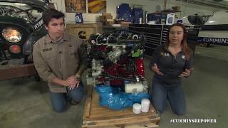 Cummins Repower Garage Video 5 R28 Oil System [upl. by Hoebart768]