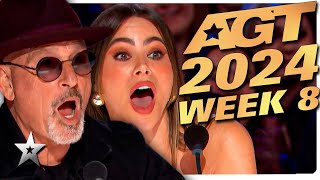 Americas Got Talent 2024 ALL AUDITIONS  Week 8 [upl. by Orodoet999]