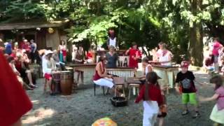 Malaika Marimba  Canada Day 2013  Chemainus BC [upl. by Fiedler]