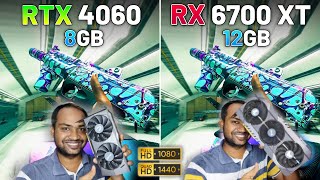 आखिर कौनसा GPU खरीदें आपके लिए कौनसा बेस्ट होगा🤔RTX 4060 vs RX 6700 XT [upl. by Samau]