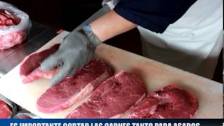 ¿Cómo cortar la carne adecuadamente [upl. by Theona]