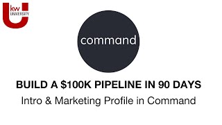 Intro amp Marketing Profile in Command  Command Training [upl. by Goodrich2]