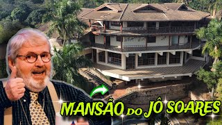 A Inacreditável Mansão Abandonada do Jô Soares Avaliada em 25 Milhões [upl. by Leksehc]