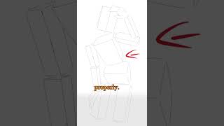 Mistake When Drawing Body  Quick Art Tips art sketch shorts tutorial drawingtutorial anime [upl. by Base]