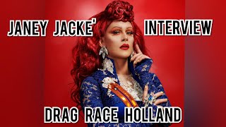 Interview with Janey Jacke from Drag Race Holland [upl. by Kary506]