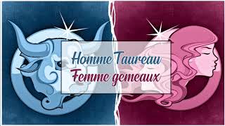 Homme Taureau ♉ Femme Gémeaux ♊  Compatibilité Amoureuse [upl. by Lusar366]