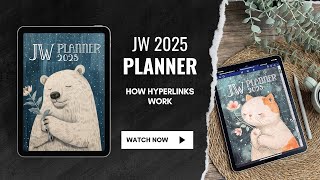 Planner 2025 Hyperlinks [upl. by Yllek]