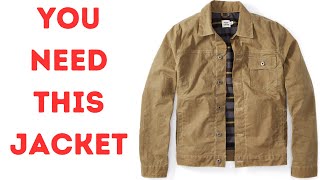 Flint and Tinder Waxed Trucker Jacket You need this jacket [upl. by Ardnuyek746]