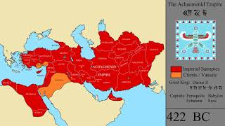 The History of the Achaemenid Empire Every Year [upl. by Oniotna]