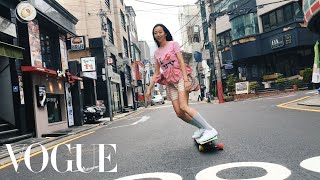 South Korean Longboarder Ko Hyojoo Rolls Through Seoul in Style [upl. by Guibert406]