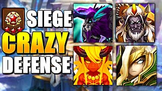 This Guilds ZERATU Defense Teams Made Me So Nervous Summoners War G3 Siege [upl. by Anhoj]