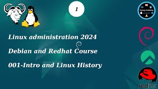 001Intro and Linux History  Linux course 2024 [upl. by Etnuad]