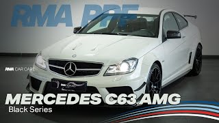 We protect this very rare super low km Mercedes C63 AMG Black Series with PPF [upl. by Amiarom]