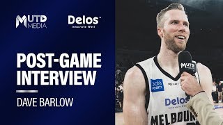 Rd 9 Melb Utd vs Perth Wildcats  PostGame Interview with Dave Barlow [upl. by Enaira]