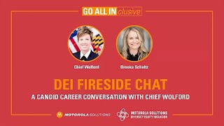 DEI Fireside Chat with Chief Trisha Wolford [upl. by Asilana458]