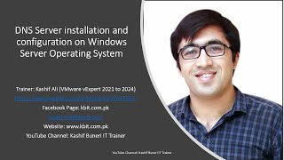 DNS Server installation and configuration on Windows Server Operating System  HINDIURDU [upl. by Ahsata]