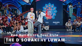 The D Soraki vs Luwam Top 8  stance x Red Bull Dance Your Style World Final 2024 Mumbai [upl. by Araem]