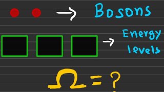 Different ways of distributing Bosons in available energy levels physics Net Gate jee [upl. by Kraus]