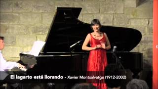 Marisa Martins Mac McClure Montsalvatge Canciones para niños [upl. by Eisteb]