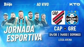 AO VIVOJORNADA DO BAGÉATHLÉTICOPR X GRÊMIO DIRETO DE CURITIBA [upl. by Misa120]