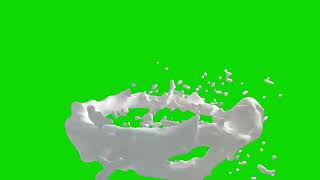 100 Day 100 Green screen liquid Milk Flow Video After Effects Premiere Pro youtube viralvideo [upl. by Osicnarf222]