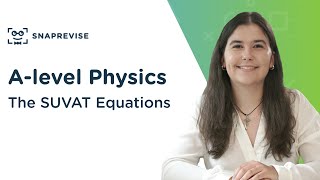 The SUVAT Equations  Alevel Physics  OCR AQA Edexcel [upl. by Nalak]