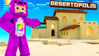 Minecraft pero SOBREVIVIENDO en el DESIERTO 3  SURVIVAL con MODS [upl. by Aicinod]