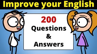 200 Small Talk Questions and Answers  Everyday English Conversation Practice [upl. by Mafala]