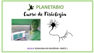 Aula 8  Fisiologia do Neurônio parte 1 [upl. by Diannne]