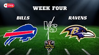 Buffalo Bills Vs Baltimore Ravens SNF LIVE PlayByPlay Analysis Sunday Night Football [upl. by Sorci]