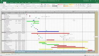 FREE Level 1 Excel Gantt [upl. by Yeh729]