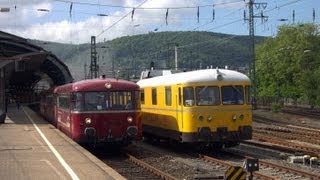 VT98 Schienenbus im Hauptbahnhof Hagen [upl. by Love988]