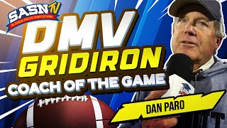 DMV Gridiron Interviews IAC Champion Head Coach Dan Paro [upl. by Ydeh102]