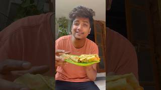 My Paneer Roll Is My RollNone Of Your Roll😂  KalpakVlog shorts recipe paneerroll cooking [upl. by Terhune]