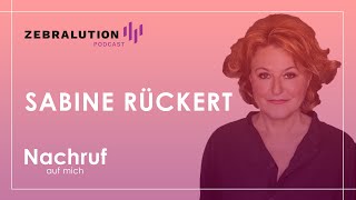 S2E1 Sabine Rückert Neurotische Götter und homerische Lebensfreude  Nachruf auf mich [upl. by Gaspar]