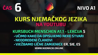 Naučite opisati nešto na njemačkom jeziku kao i šta su neodređeni članovi i lične zamjenice [upl. by Archambault]