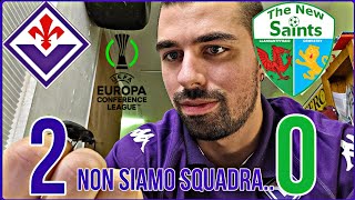 FIORENTINA  THE NEW SAINTS 20 CHE PENA NON SIAMO MINIMAMENTE SQUADRA⚠️ [upl. by Airat349]