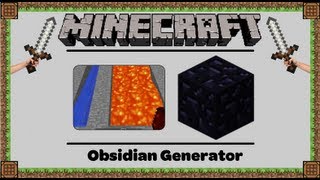 Piston Obsidian Generator  Tutorial [upl. by Xuaegram]