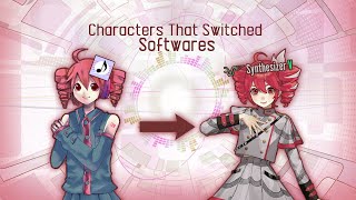 Characters That Switched Softwares [upl. by Marna]